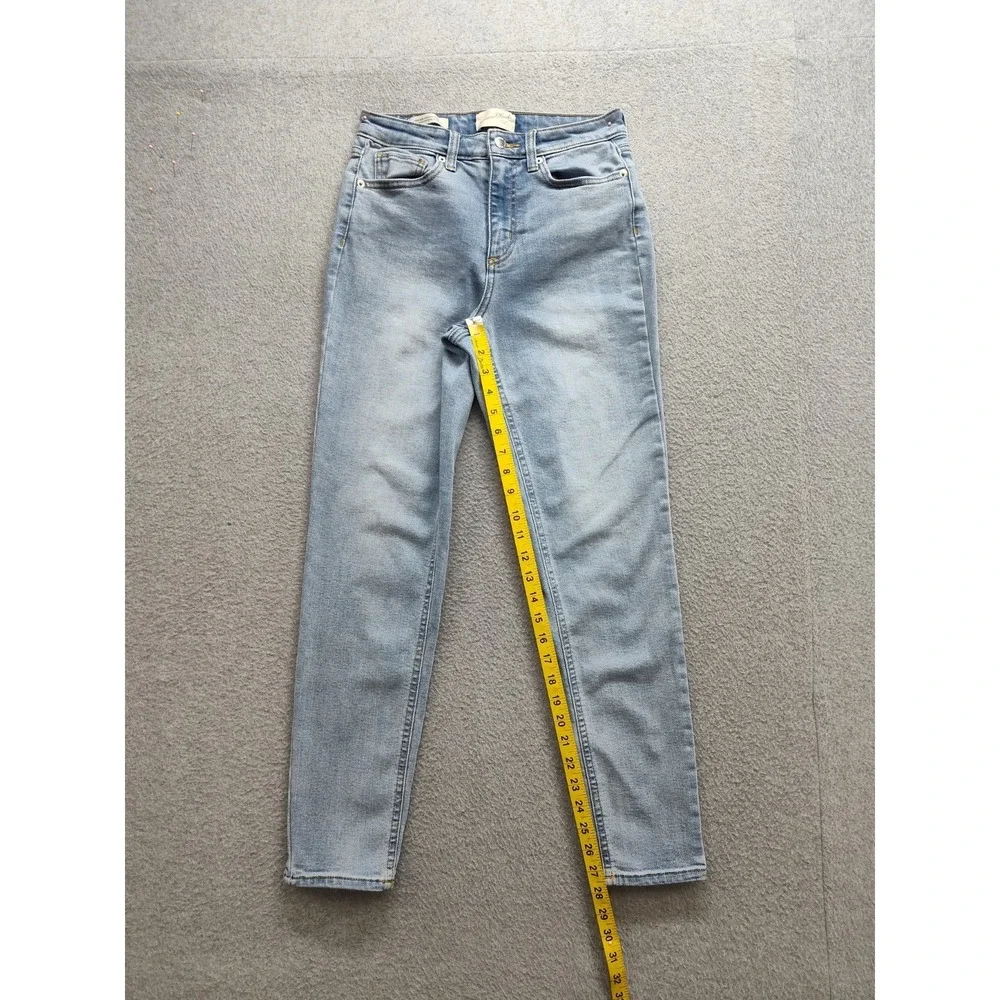 Universal‎ Thread Women Jean 6R Blue Denim Skinny Ankle High Waist Light Wash